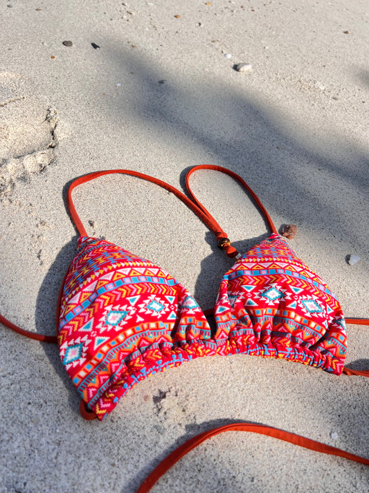 BHUSANAKAN SWIMWEAR บิกินี่รุ่น "Boho Vibes" บิกินี่ผ้าลาย Bohemian Style กางเกงแบบผูก สามารถใส่สลับด้านได้ มีให้เลือก 4 ลาย