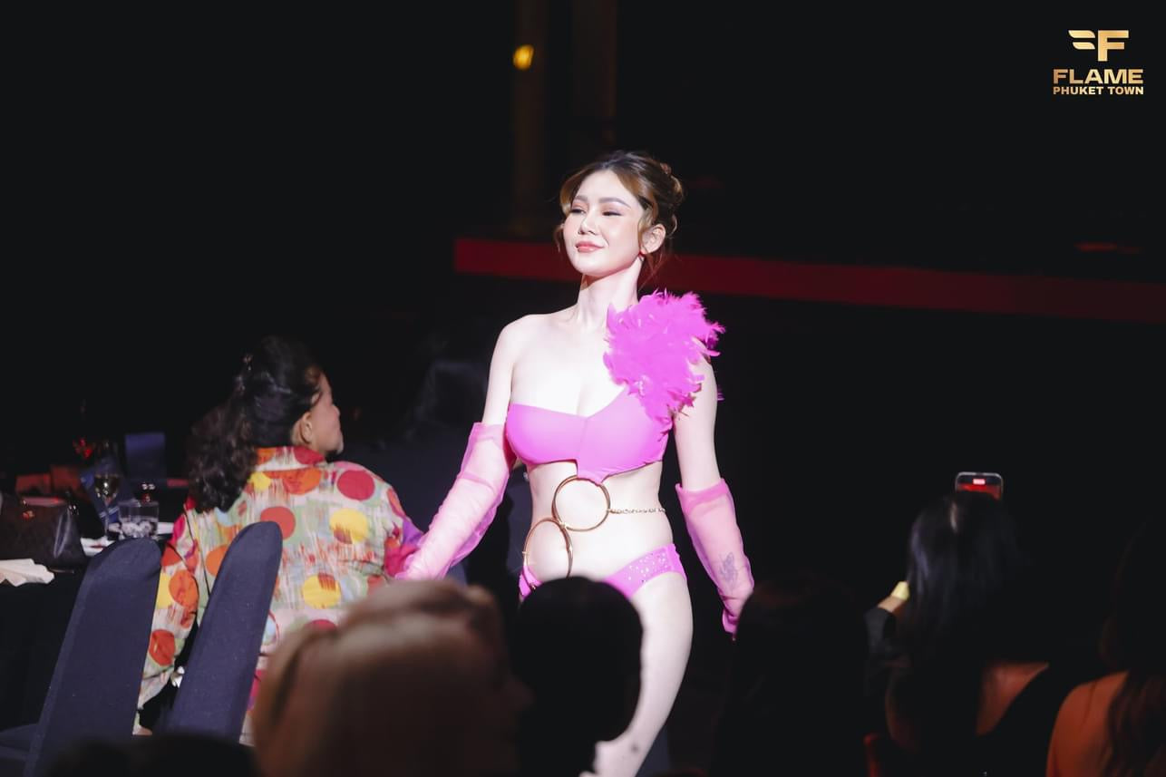 BHUSANAKAN SWIMWEAR ชุดว่ายน้ำ บิกินี่ 2ห่วงทนหายห่วง สีสันจัดจ้านพร้อมเสิร์ฟ Colorful Swan Gold O-ring Bikini