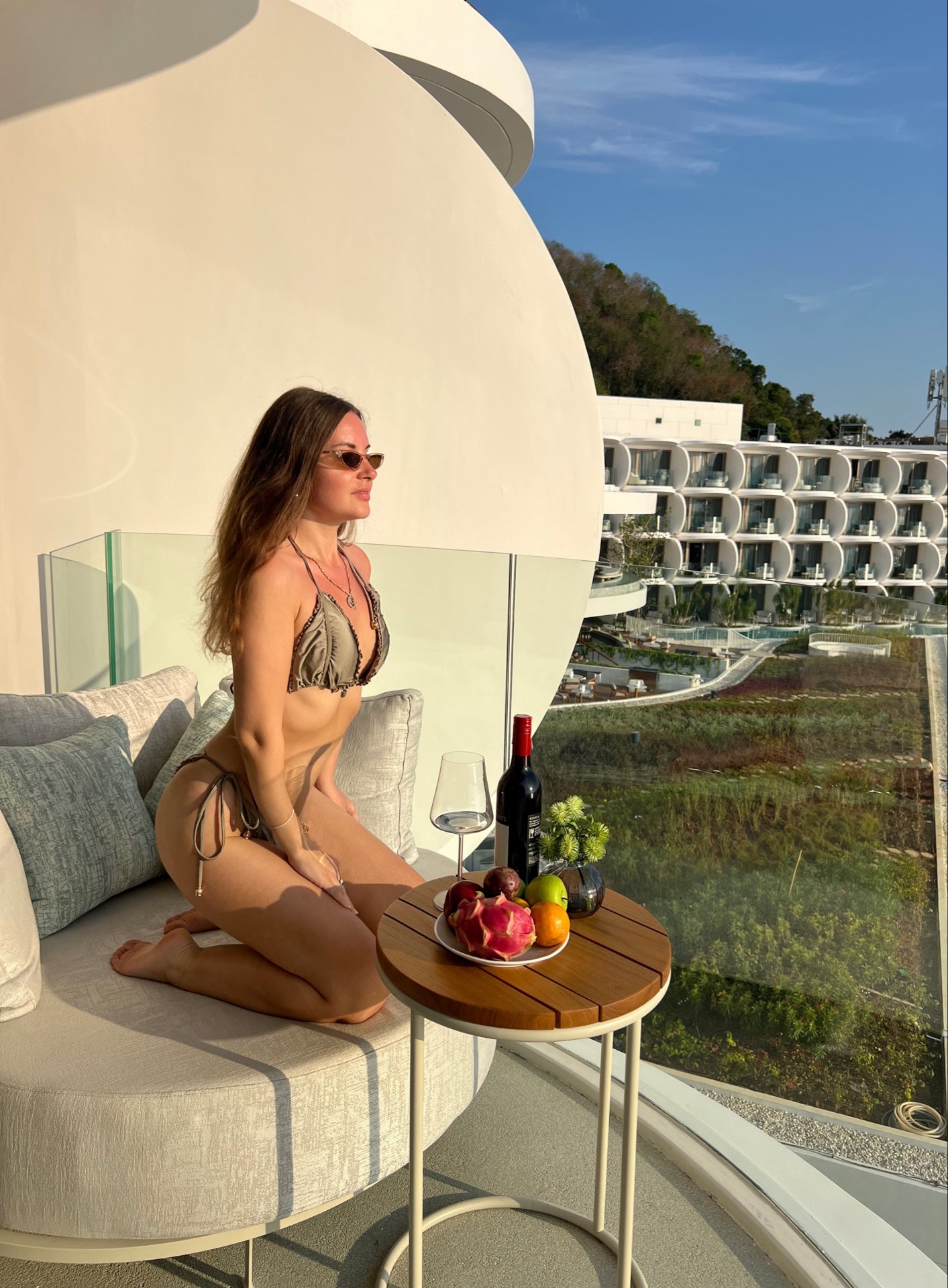 BHUSANAKAN SWIMWEAR รุ่น Ruffy Bikini - Ruffy Noir & Ruffy Terra บิกินี่แต่งระบาย