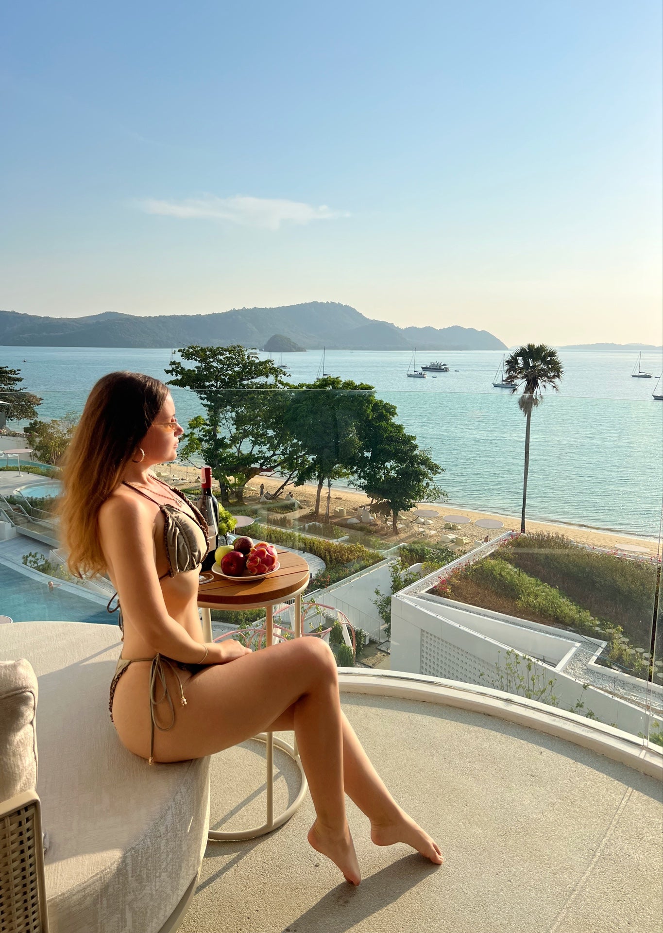 BHUSANAKAN SWIMWEAR รุ่น Ruffy Bikini - Ruffy Noir & Ruffy Terra บิกินี่แต่งระบาย