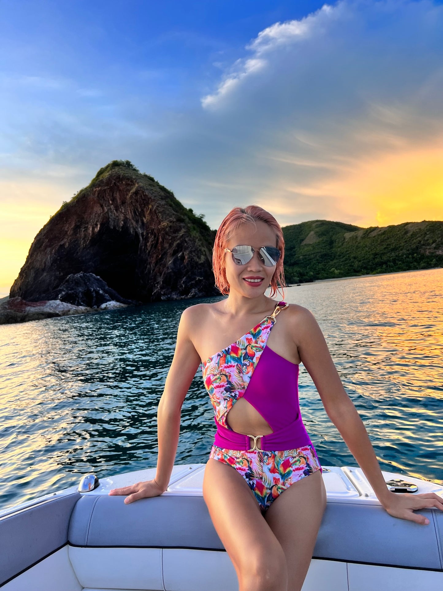 Bird of Paradise One Piece Swimsuit
