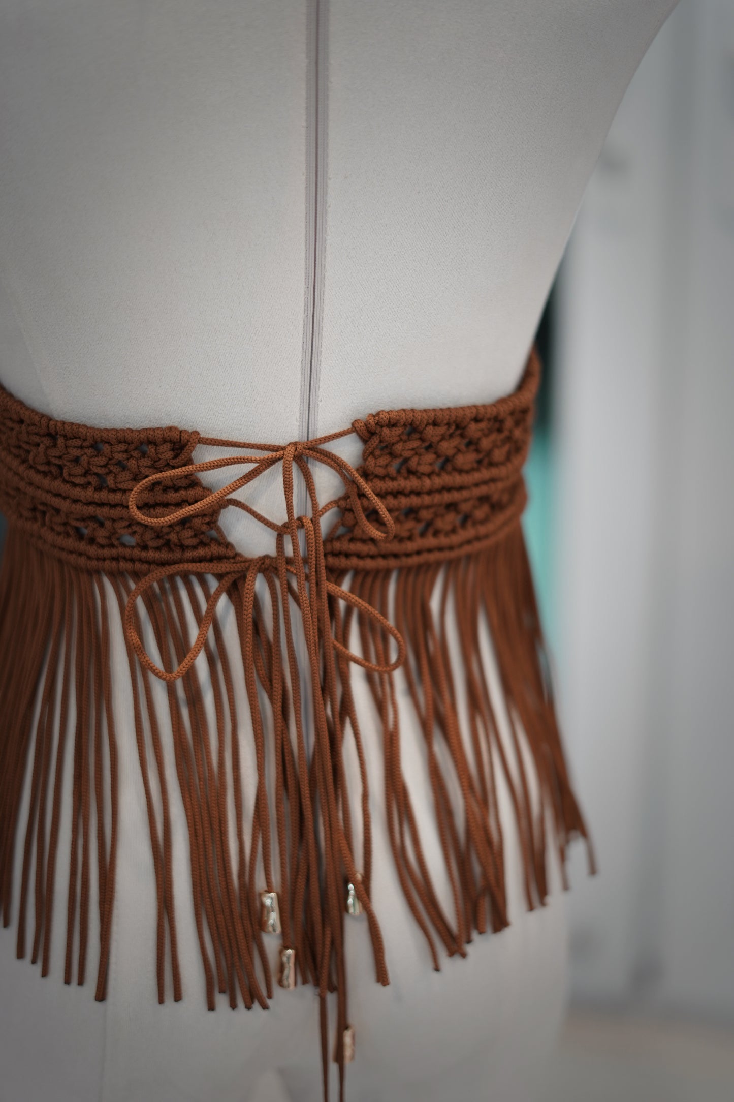 บิกินี่งานแฮนด์เมด BHUSANAKAN SWIMWEAR Macrame Collection รุ่น "Vela" ถักด้วยเชือกโพลีเอสเตอร์ 3mm เลือกสีเชือกได้ค่ะ