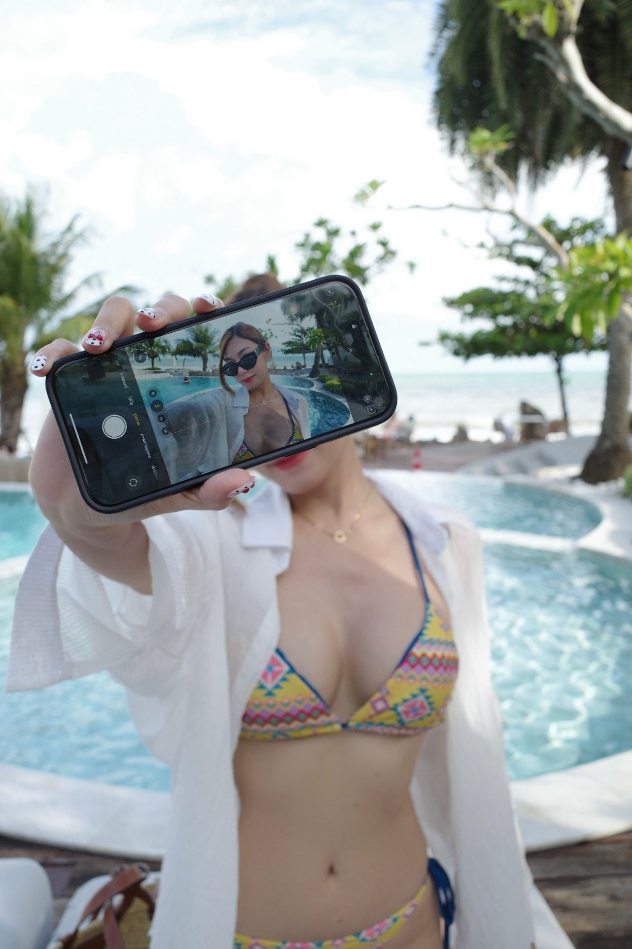 BHUSANAKAN SWIMWEAR บิกินี่รุ่น "Boho Vibes" บิกินี่ผ้าลาย Bohemian Style กางเกงแบบผูก สามารถใส่สลับด้านได้ มีให้เลือก 4 ลาย