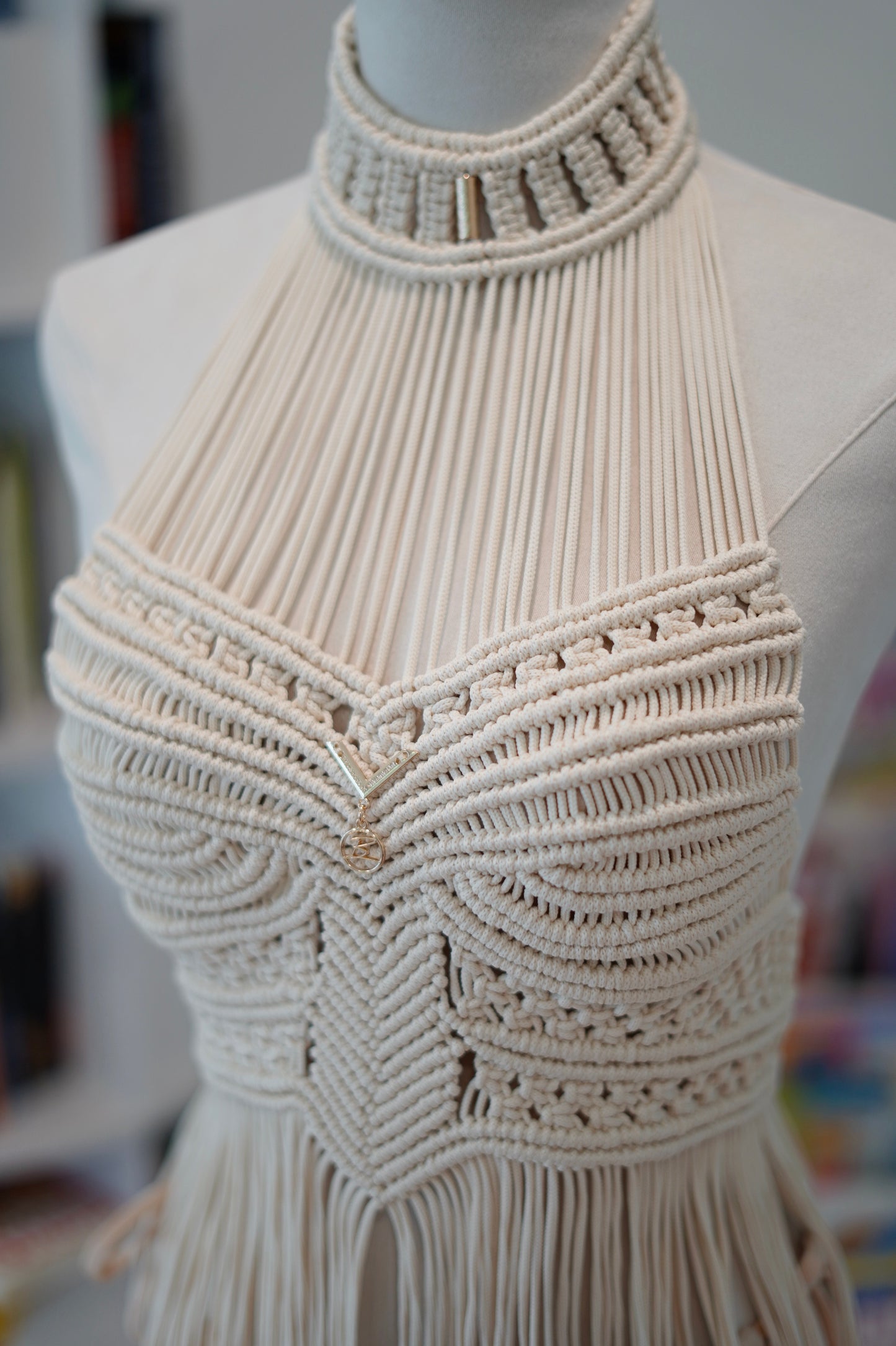 บิกินี่งานแฮนด์เมด BHUSANAKAN SWIMWEAR Macrame Collection รุ่น "Vela" ถักด้วยเชือกโพลีเอสเตอร์ 3mm เลือกสีเชือกได้ค่ะ